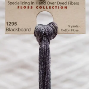 1295 Blackboard Weeks Dye Works embroidery floss skein