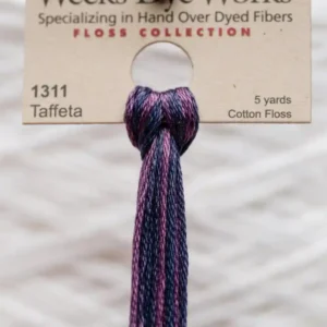 1311 Taffeta Weeks Dye Works embroidery floss skein