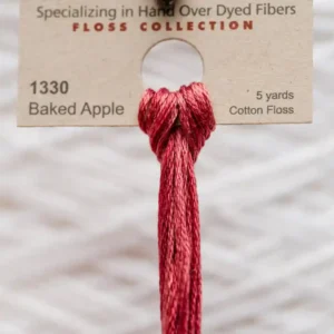 1330 Baked Apple Weeks Dye Works embroidery floss skein