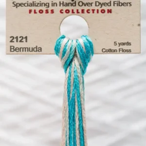2121 Bermuda Weeks Dye Works embroidery floss skein