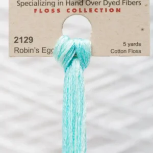 2129 Robin's Egg Weeks Dye Works embroidery floss skein