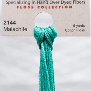 2144 Malachite Weeks Dye Works embroidery floss skein