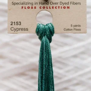 2153 Cypress Weeks Dye Works embroidery floss skein