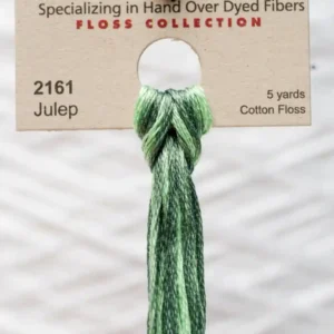 2161 Julep Weeks Dye Works embroidery floss skein