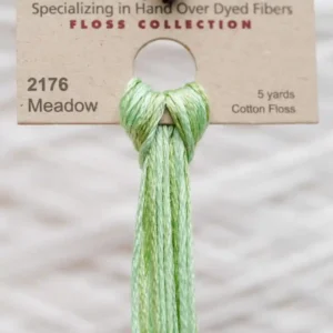 2176 Meadow Weeks Dye Works embroidery floss skein
