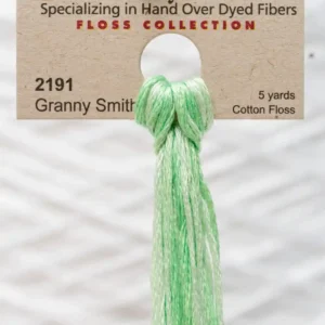 2191 Granny Smith Weeks Dye Works embroidery floss skein