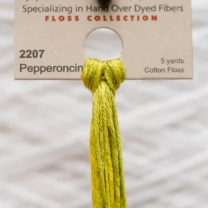 2207 Pepperoncini Weeks Dye Works embroidery floss skein