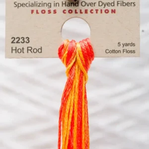 2233 Hot Rod Weeks Dye Works embroidery floss skein