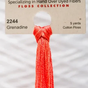 2244 Grenadine Weeks Dye Works embroidery floss skein