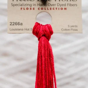 2266a Louisiana Hot Sauce Weeks Dye Works embroidery floss skein
