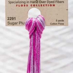 2291 Sugar Plum Weeks Dye Works embroidery floss skein