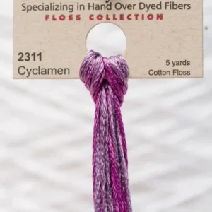 2311 Cyclamen Weeks Dye Works embroidery floss skein
