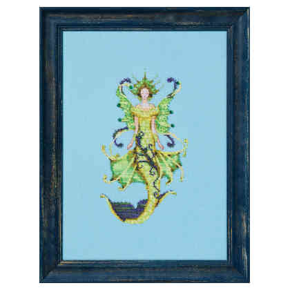 Indian Pacific Mermaid Cross Stitch Pattern by Nora Corbett NC352