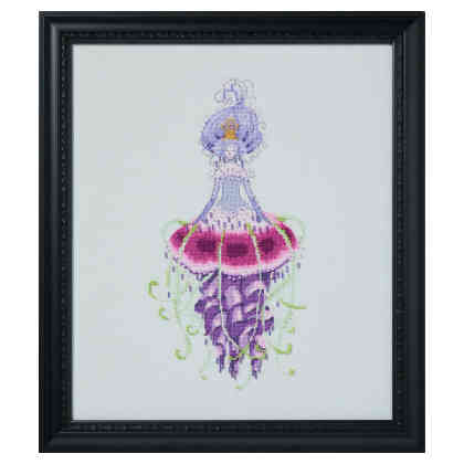 Miss Jellyfish Cross Stitch Pattern by Nora Corbett NC371