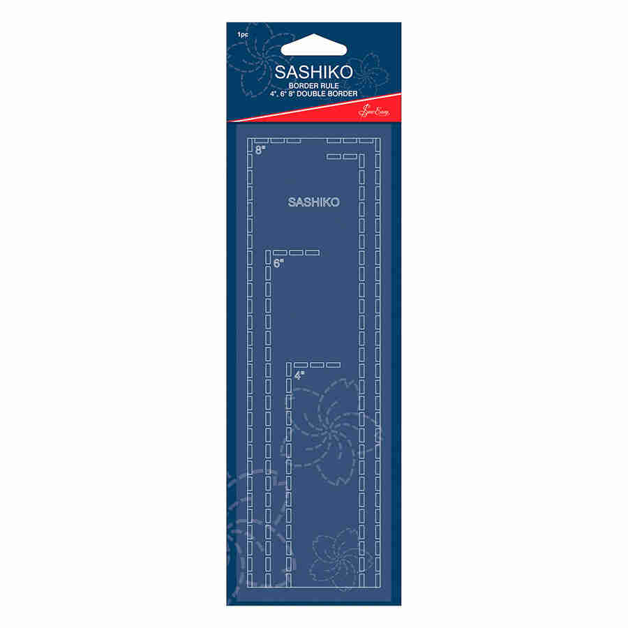 Sashiko border template ruler